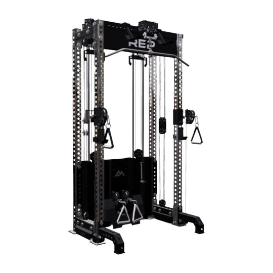 REP Fitness All-In-Ones 4-Post / 80" + 16" / Stainless Steel Ares 2.0 Builder