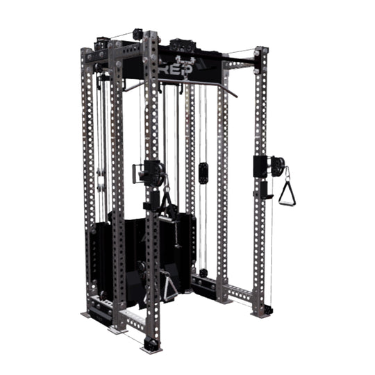 REP Fitness All-In-Ones 6-Post / 80" + 16" / Clear Coat Ares 2.0 Builder