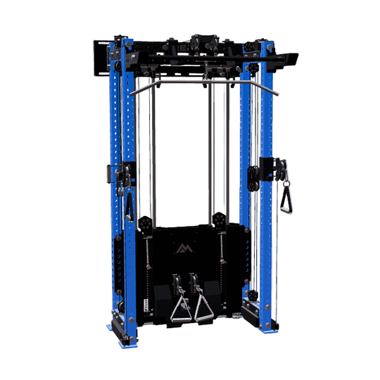 REP Fitness Functional Trainers 80" / Blue Ares 2.0 Wall-Mounted Builder