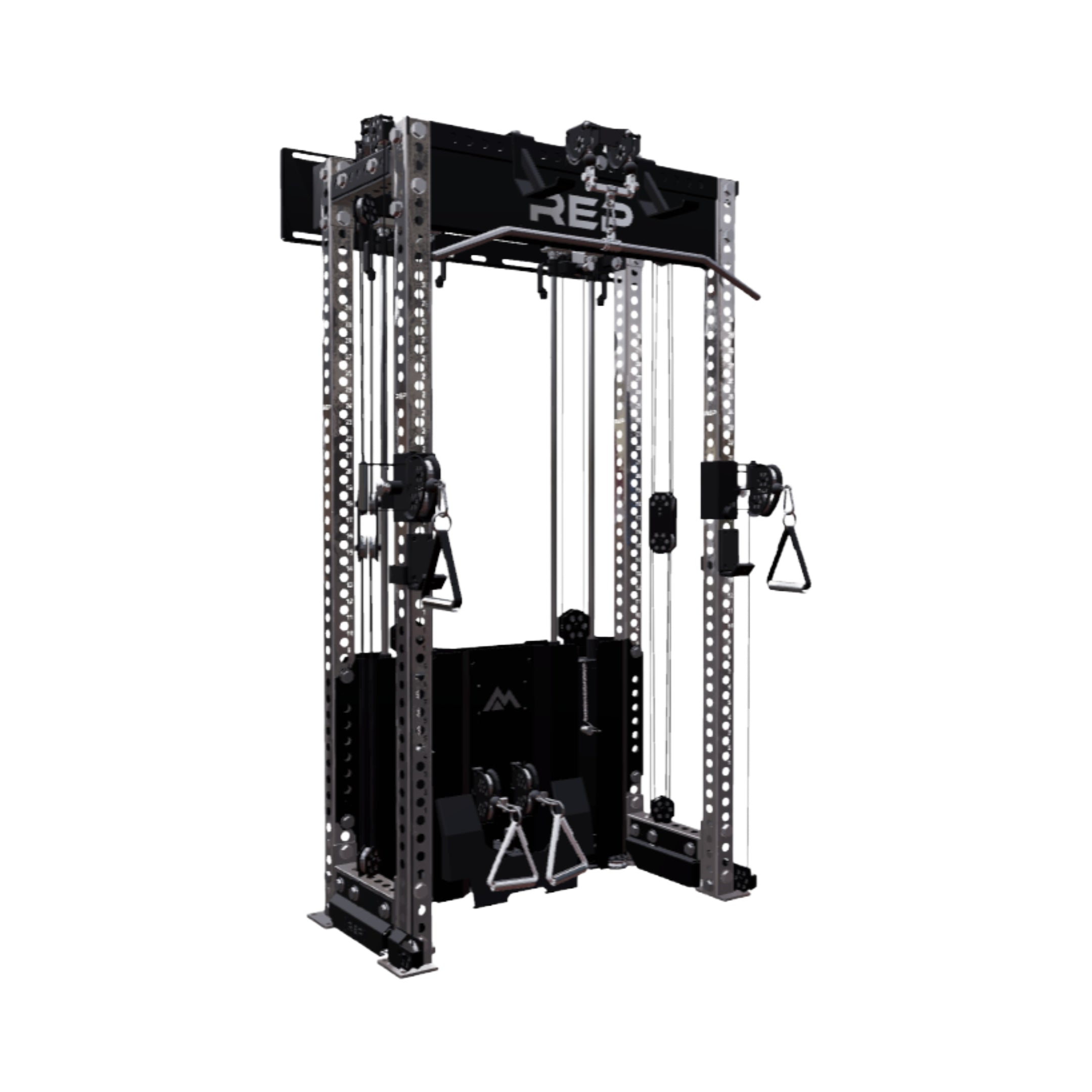 REP Fitness All-In-Ones 80" / Clear Coat Ares 2.0 Wall-Mounted Builder