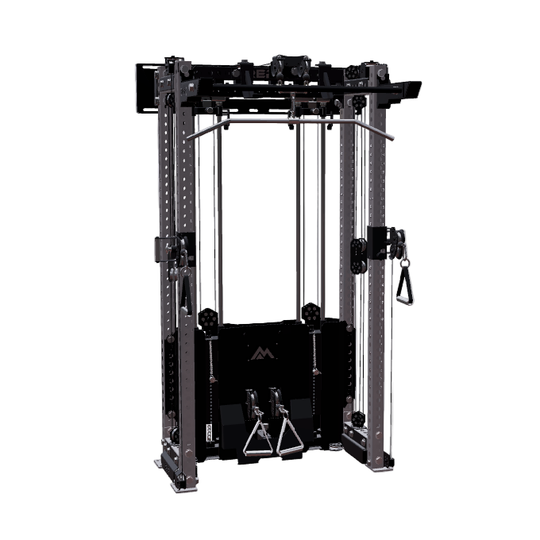 REP Fitness Functional Trainers 80" / Clear Coat Ares 2.0 Wall-Mounted Builder