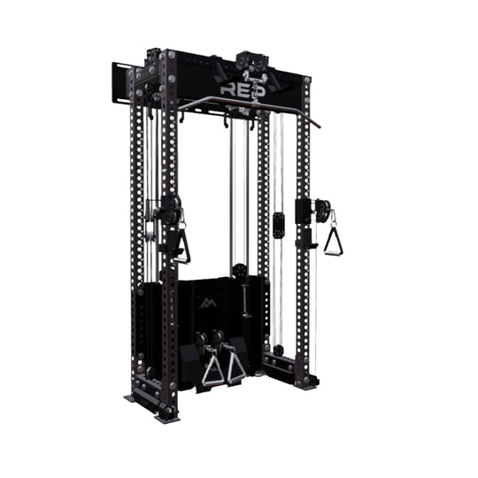 REP Fitness All-In-Ones 80" / Matte Black Ares 2.0 Wall-Mounted Builder