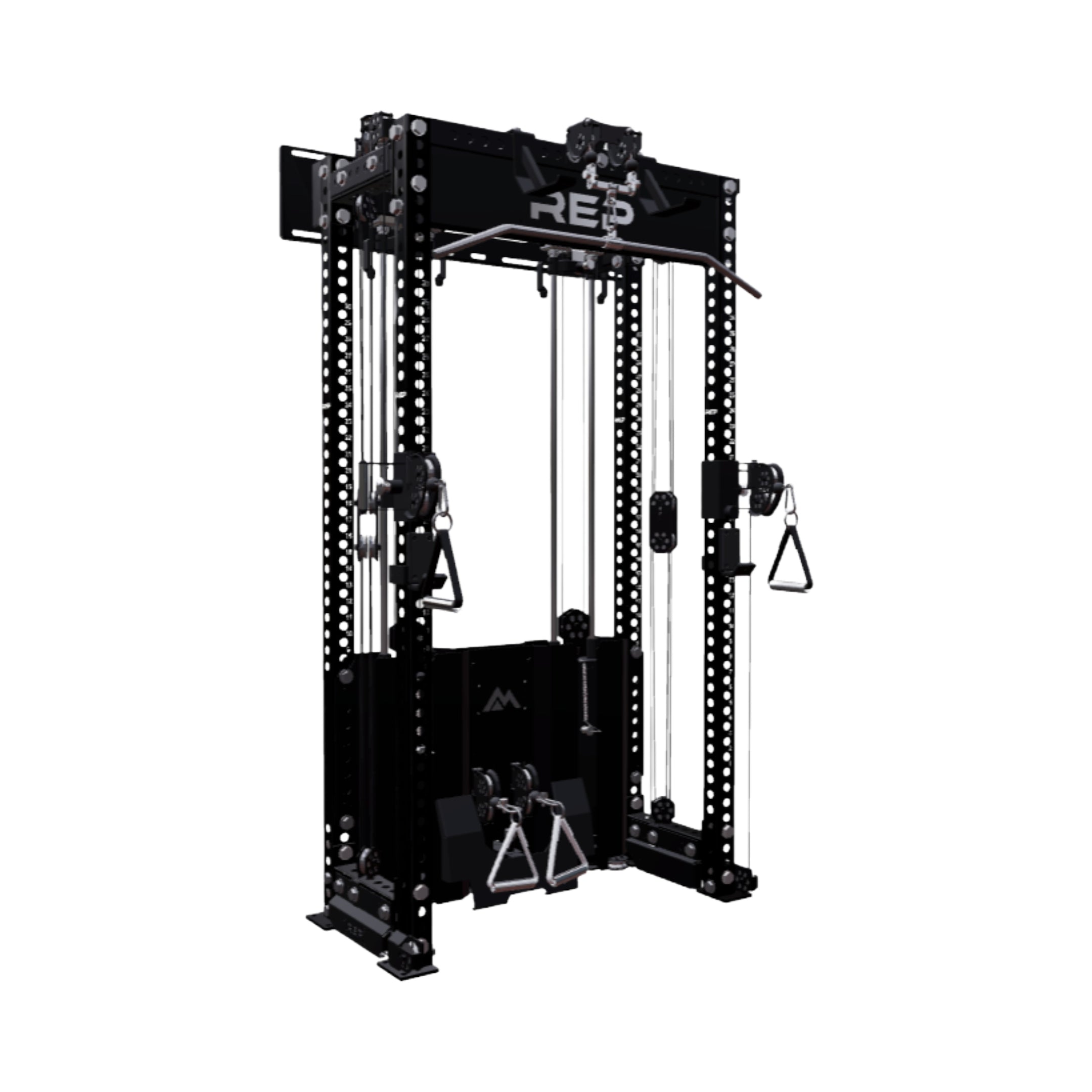 REP Fitness All-In-Ones 80" / Metallic Black Ares 2.0 Wall-Mounted Builder