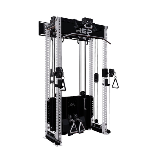 REP Fitness All-In-Ones 80" / White Ares 2.0 Wall-Mounted Builder