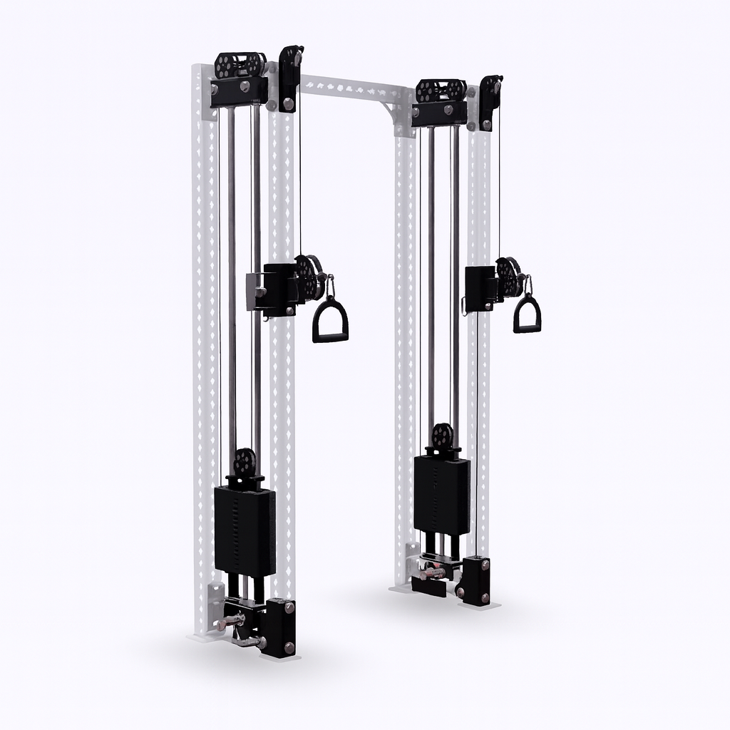 REP Fitness Functional Trainers 80" / 4-Post / 16" Athena Dual Selectorized Side-Mount Functional Trainer