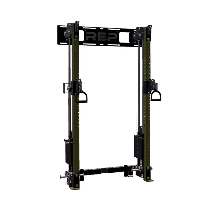 REP Fitness Functional Trainers 80" / Army Green Athena Wall-Mounted Builder