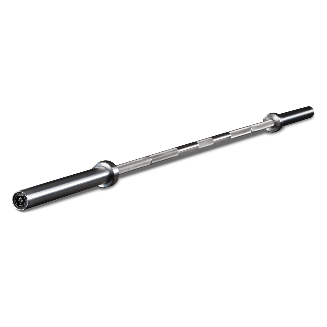 REP Fitness Barbells Hard Chrome Black Diamond Power Bar - 20 KG