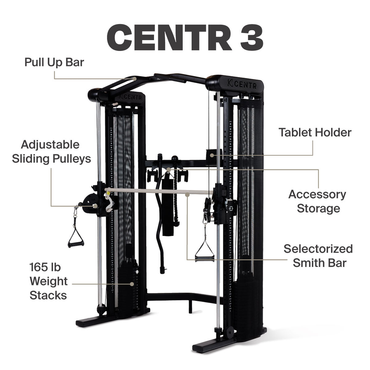 Centr Functional Trainers Centr 3 Home Gym Functional Trainer