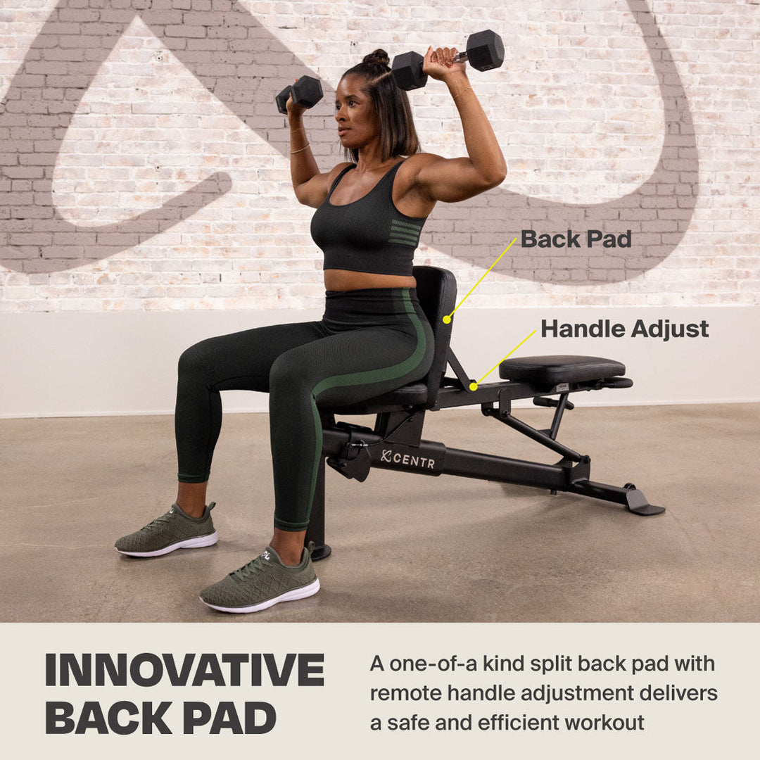 Centr Benches Multi-Adjustable FID Workout Bench