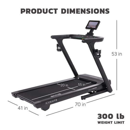 Centr Treadmills Runr-S Folding Treadmill