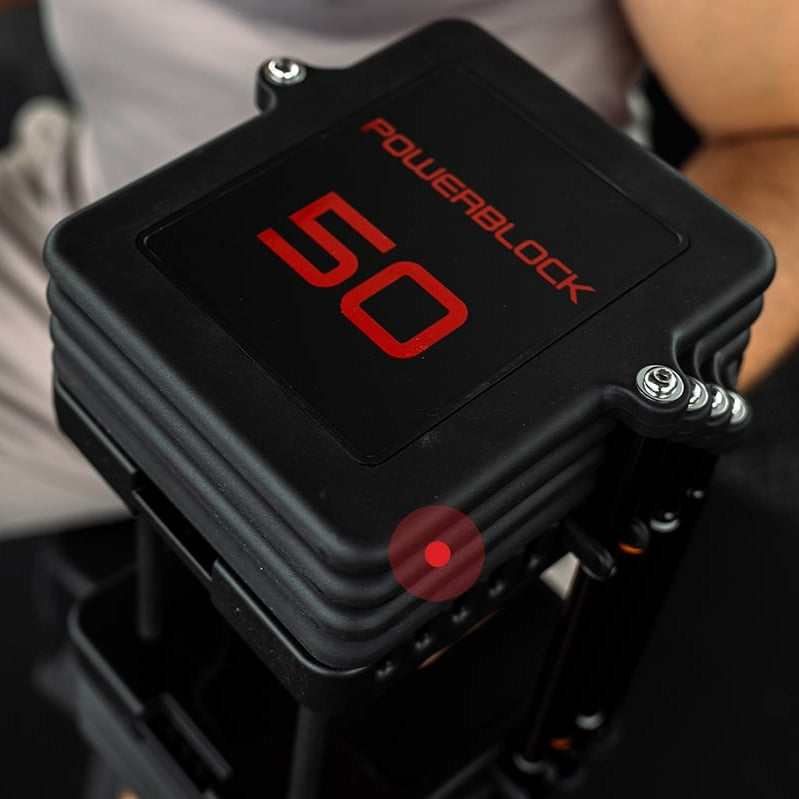 PowerBlock Adjustable Dumbbells PowerBlock Commercial Pro 100 EXP Dumbbell Set