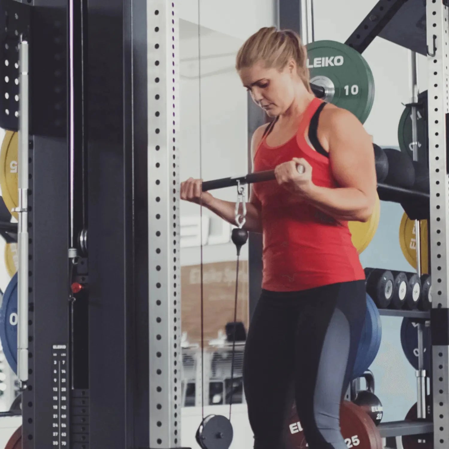 Eleiko Cable Attachment Cable Straight Bar