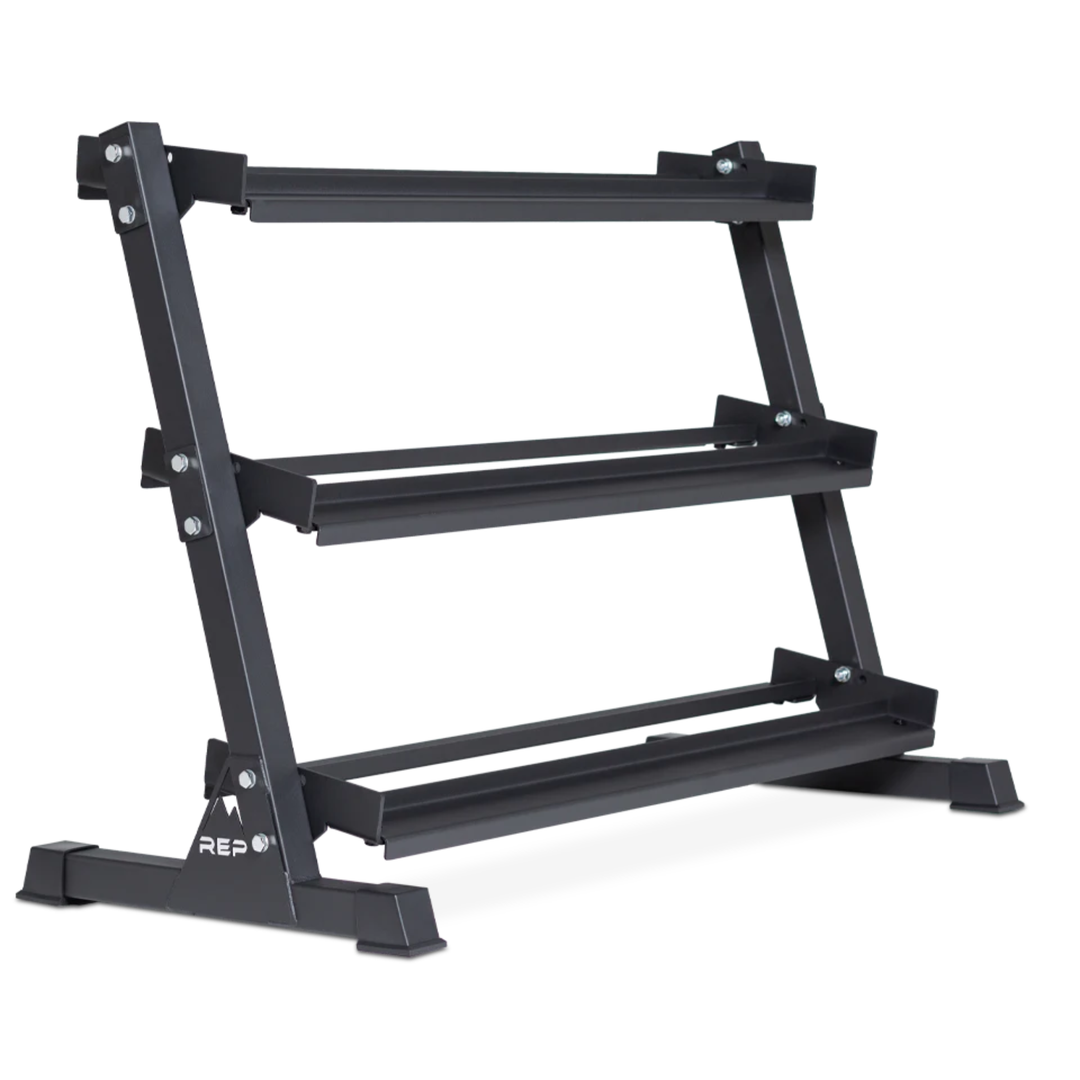REP Fitness Storage Matte Black 48" Dumbbell Rack