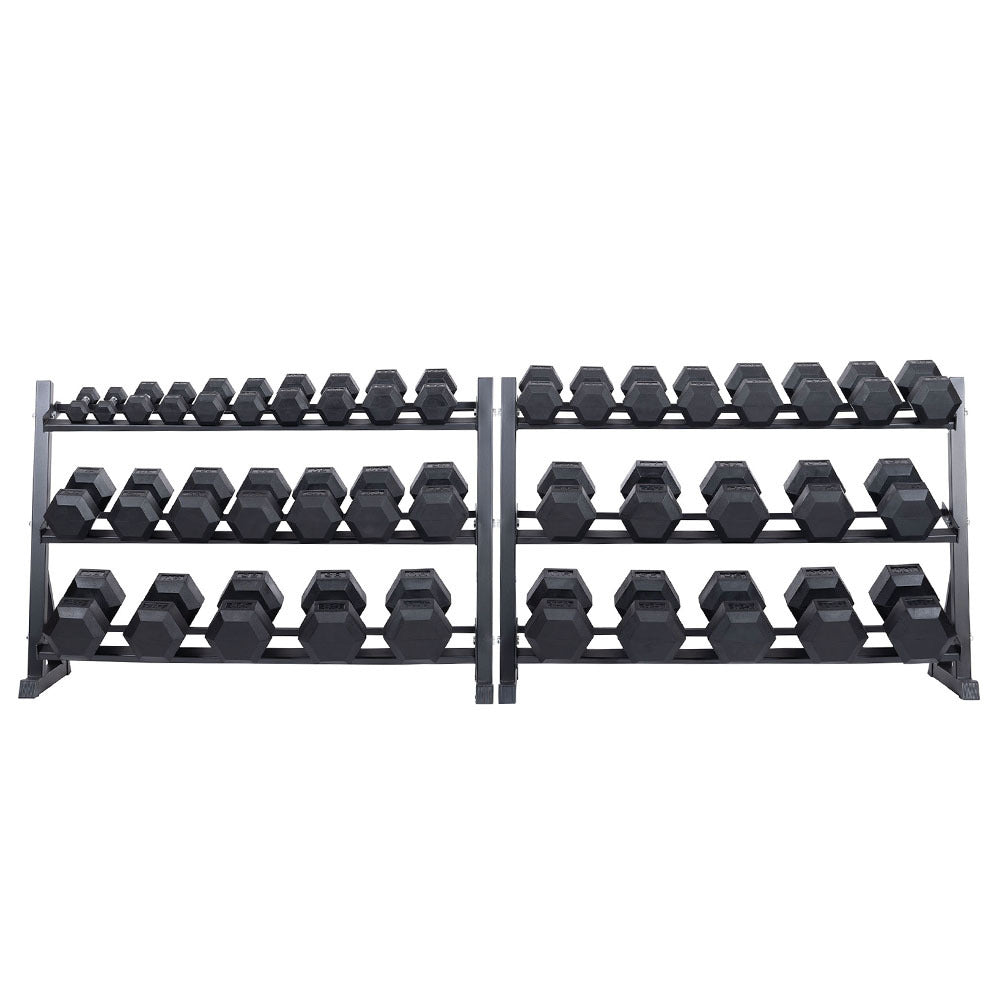 Northern Fitness Storage 3 Tier 60" Commercial Dumbbell Rack