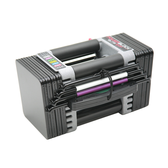 PowerBlock Stage 1 - 5lb to 50lb Elite EXP Adjustable Dumbbell Set