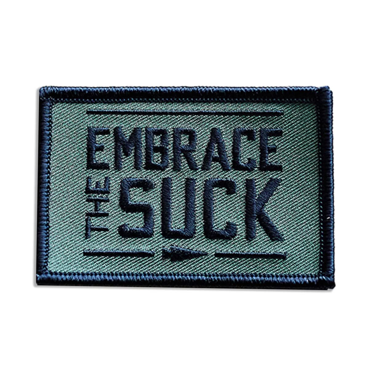 GORUCK Weighted Vest Green Patch - Embrace the Suck
