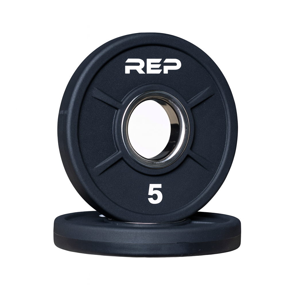 REP Weight Plates 5 LB Equalizer Urethane-Coated Plates (Pair)