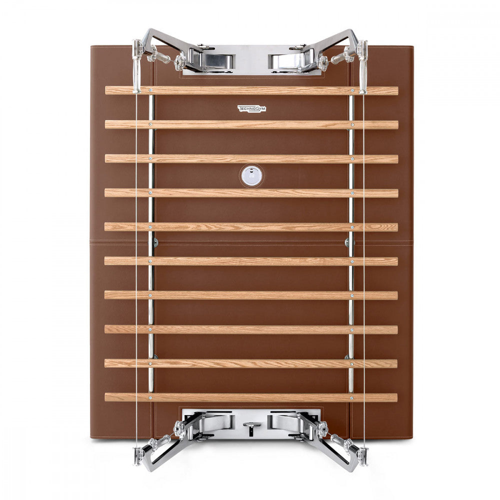 Technogym Functional Trainer Heritage Leather Gold Brown Technogym Kinesis