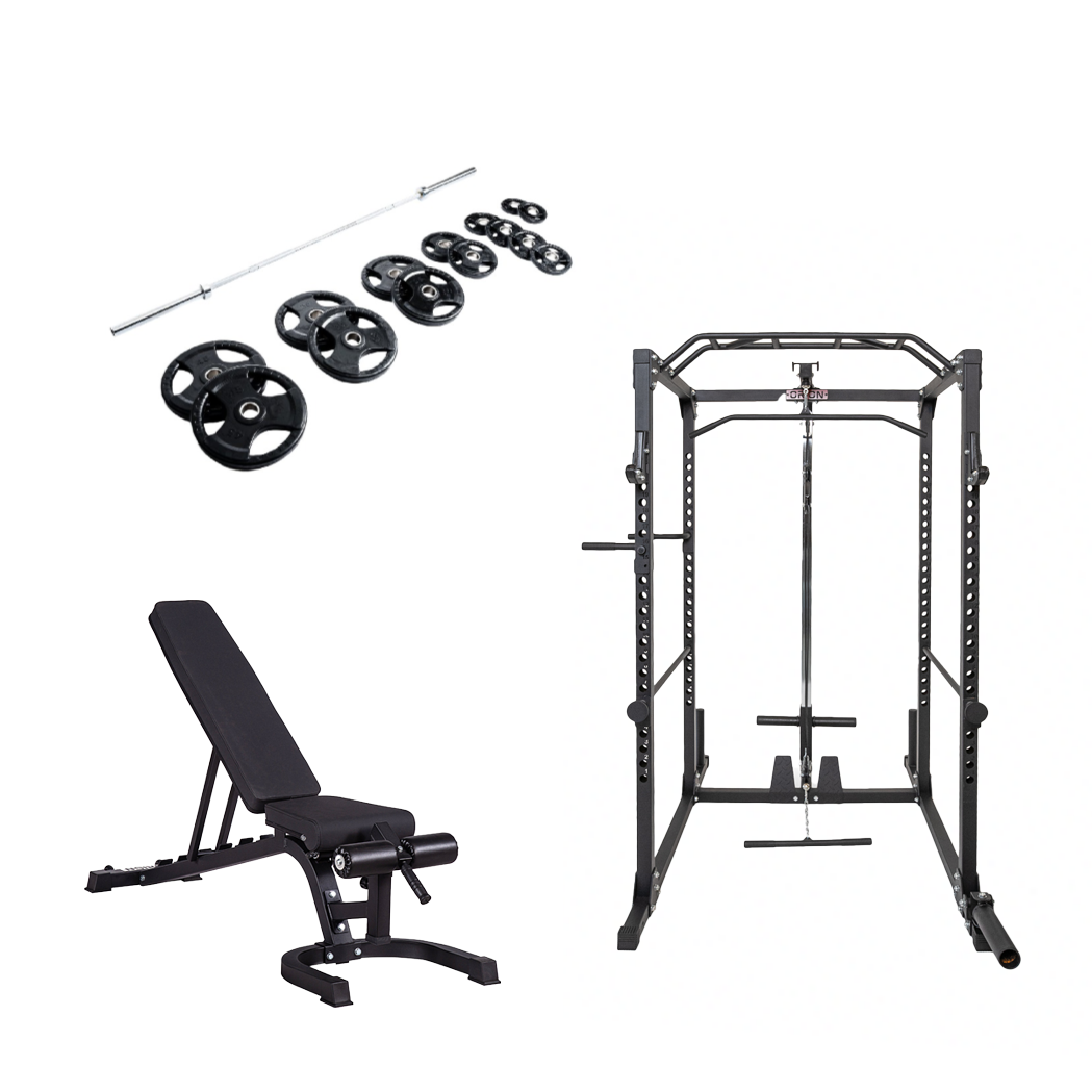 Orion Power Rack + Lat Pulldown Challenger Lifting Bundle