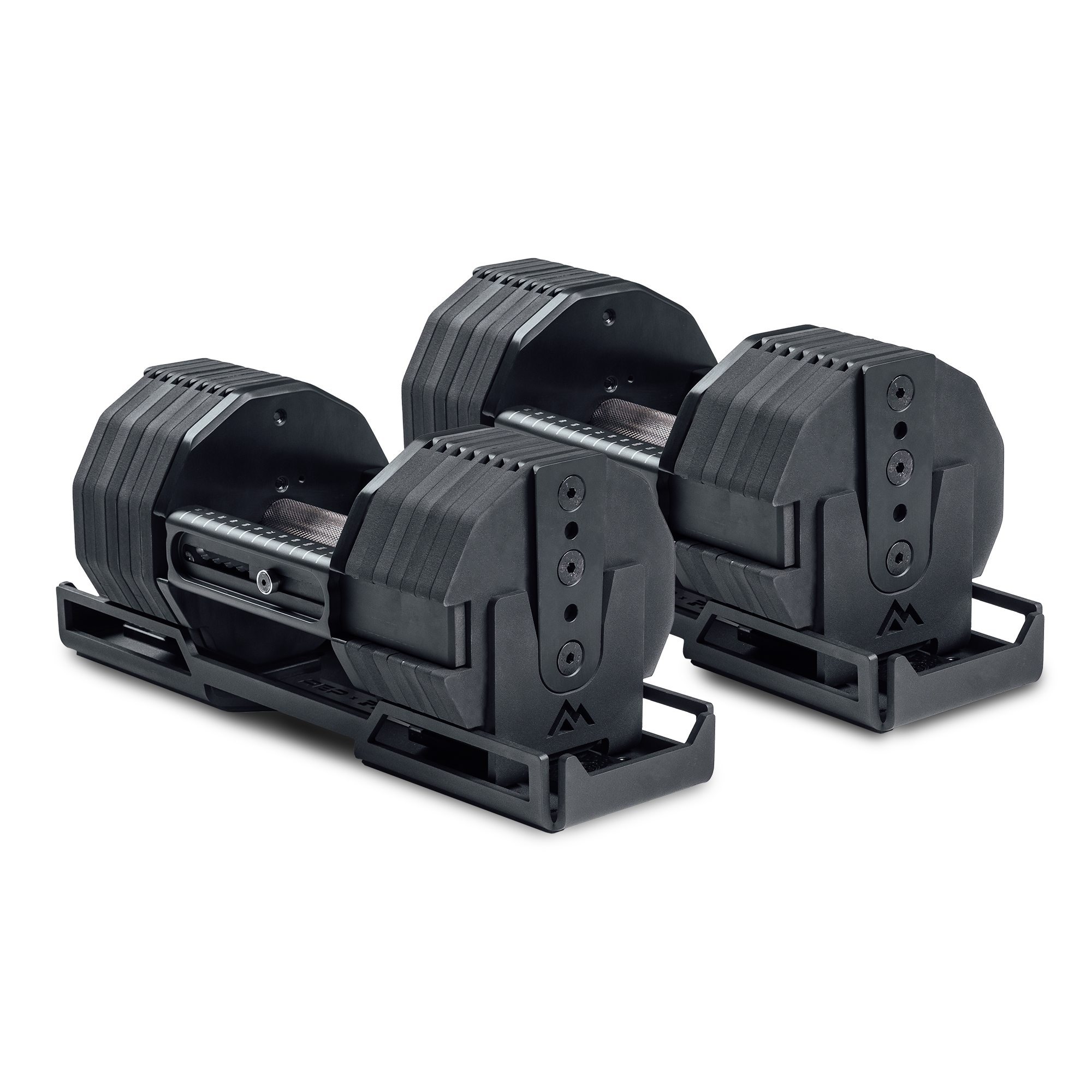 REP Adjustable Dumbbells Black / 85 LB Pair REP x PÉPIN Fast Series Adjustable Dumbbell Set