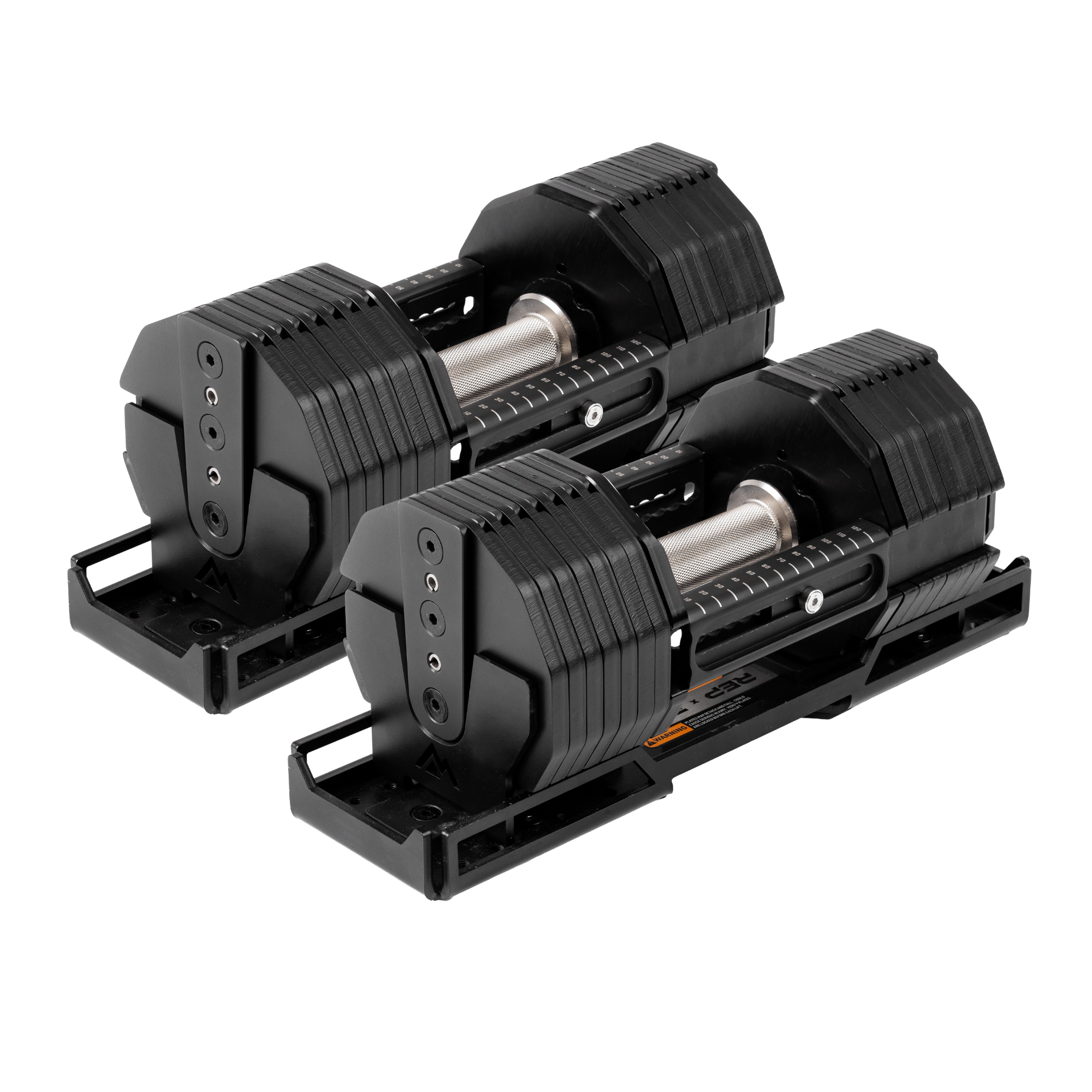 REP Fitness Adjustable Dumbbells Black / 85 LB Pair REP x PÉPIN Adjustable Dumbbell Set