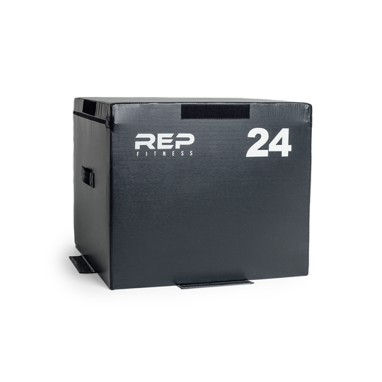 REP Fitness Speed & Agility 24" Stackable Soft Foam Plyo Box