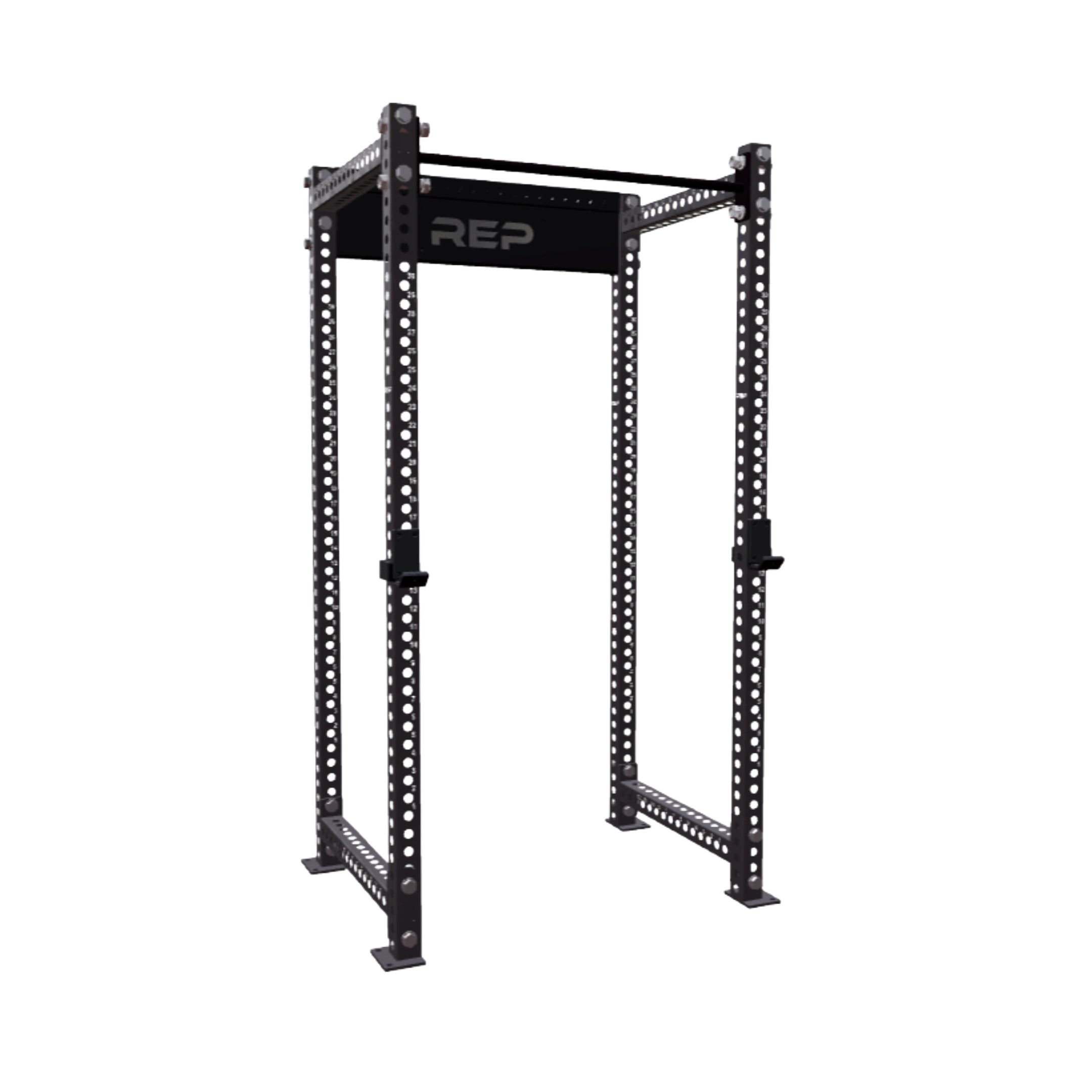 REP Fitness Power Racks 80" / Matte Black / 16" PR-5000 Rack Builder