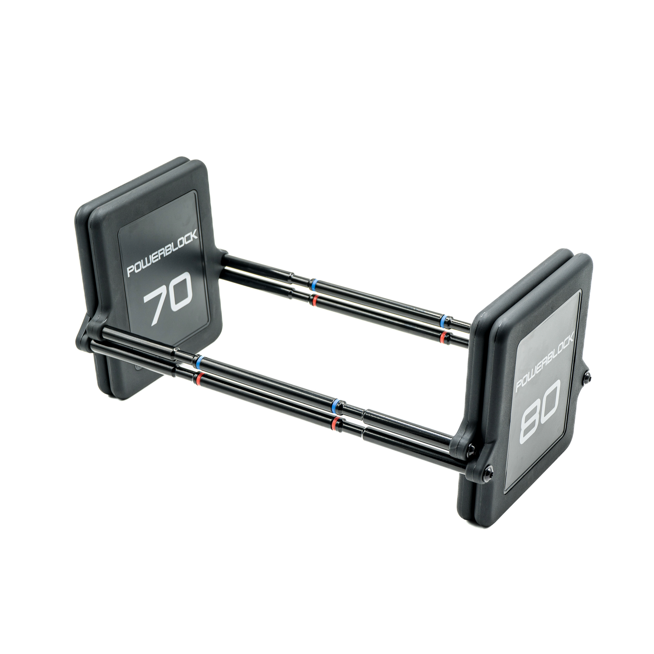 PowerBlock Adjustable Dumbbells Stage 3 - 60lb to 80lb Pro 100 EXP Dumbbell Set