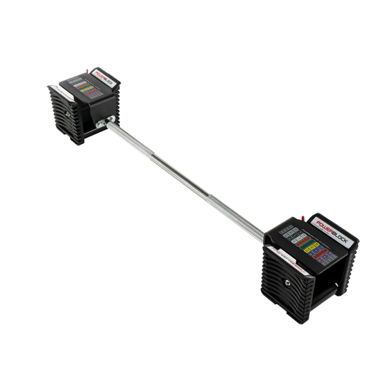 PowerBlock Pro 100 Barbells