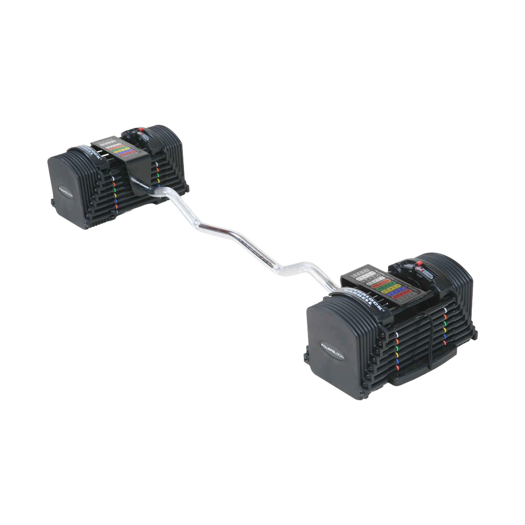 PowerBlock Pro Series EZ Curl Bar Pro EXP Series Barbells