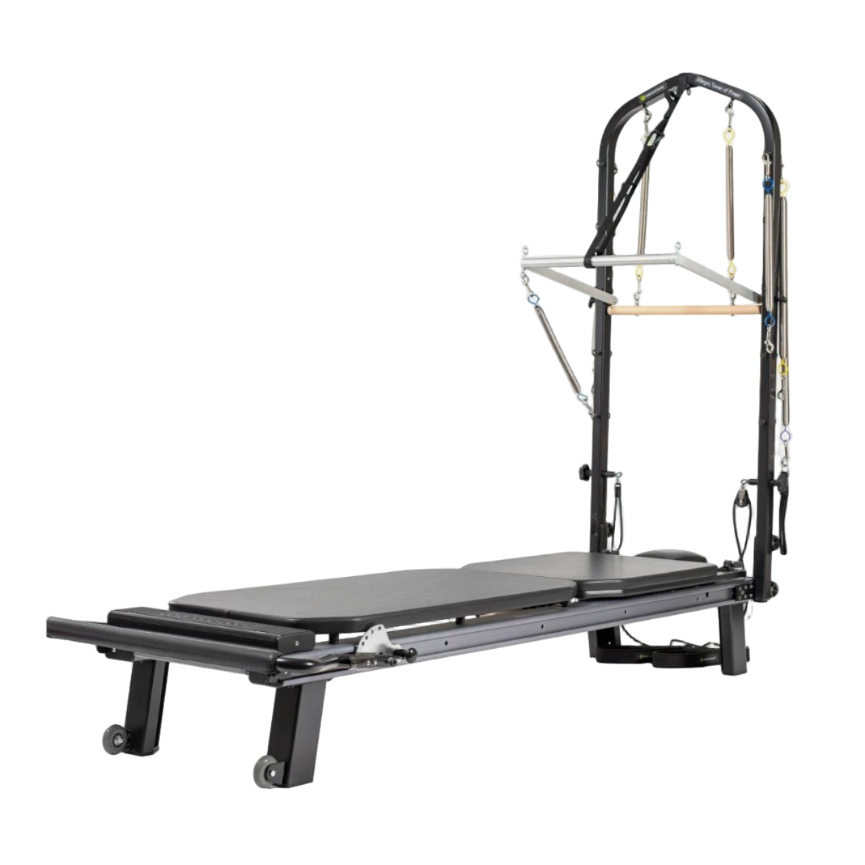 Balanced Body Reformers Black Allegro Nextgen Reformer with Tower and Mat