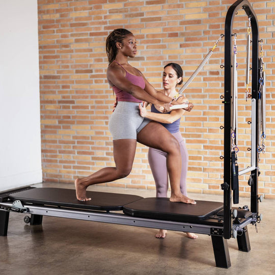 Balanced Body Reformers Black Allegro NextGen Tower and Mat Retrofit Kit