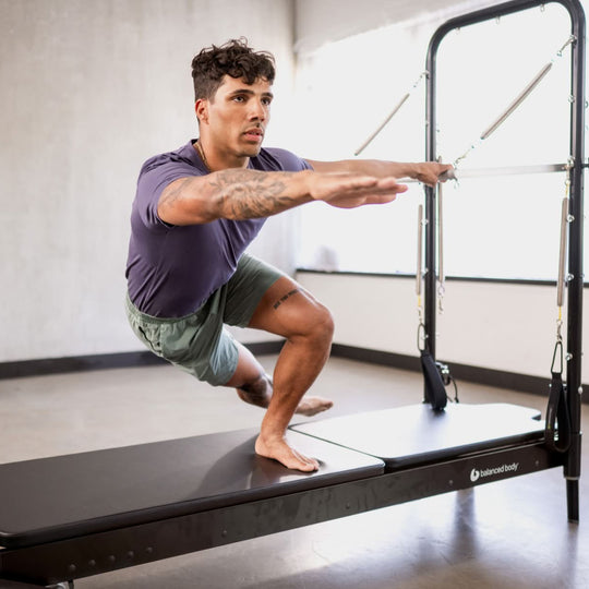 Balanced Body Reformers Anniversary Allegro 2 Reformer with Tower and Mat