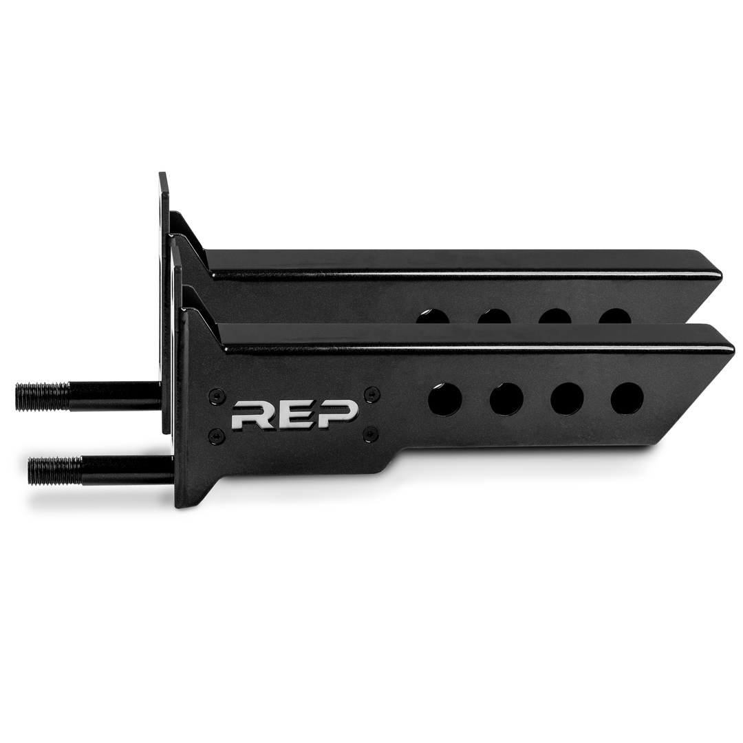 REP Fitness Pull-Up Bar Extension Brackets Rack Builder Attachments