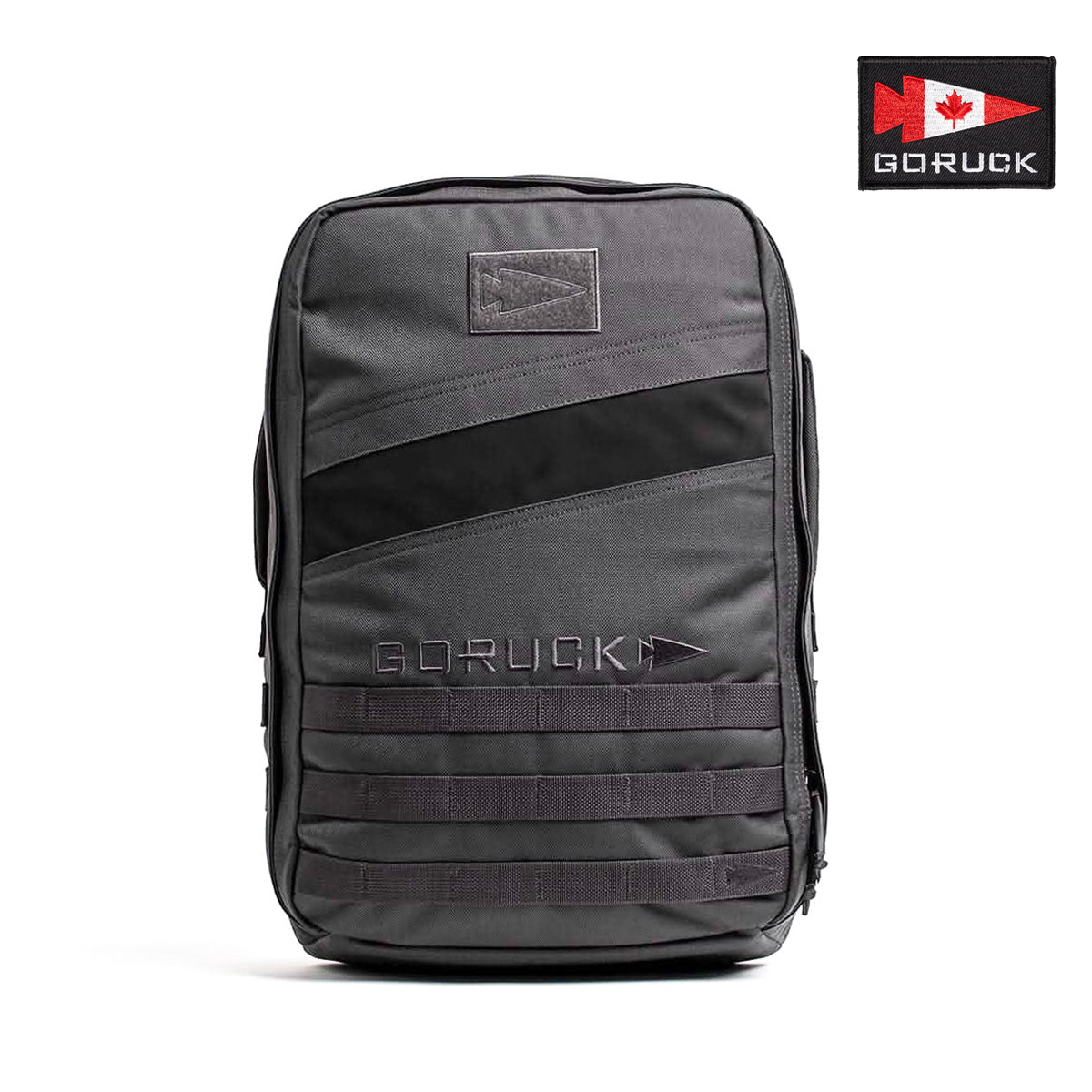 GORUCK Weighted Vest Armor Grey with Orange Interior Rucker 4.0 (20L)