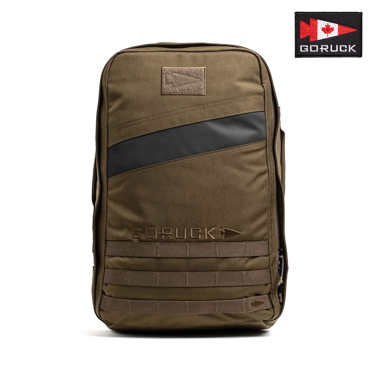 GORUCK Weighted Vest Ranger Green with Orange Interior Rucker 4.0 (20L)