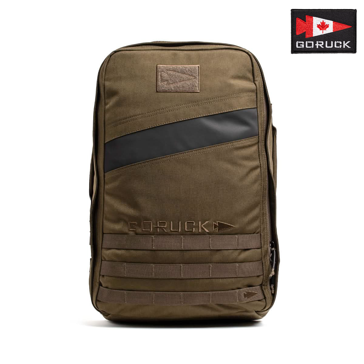 GORUCK Weighted Vest Ranger Green with Orange Interior Rucker 4.0 (25L)