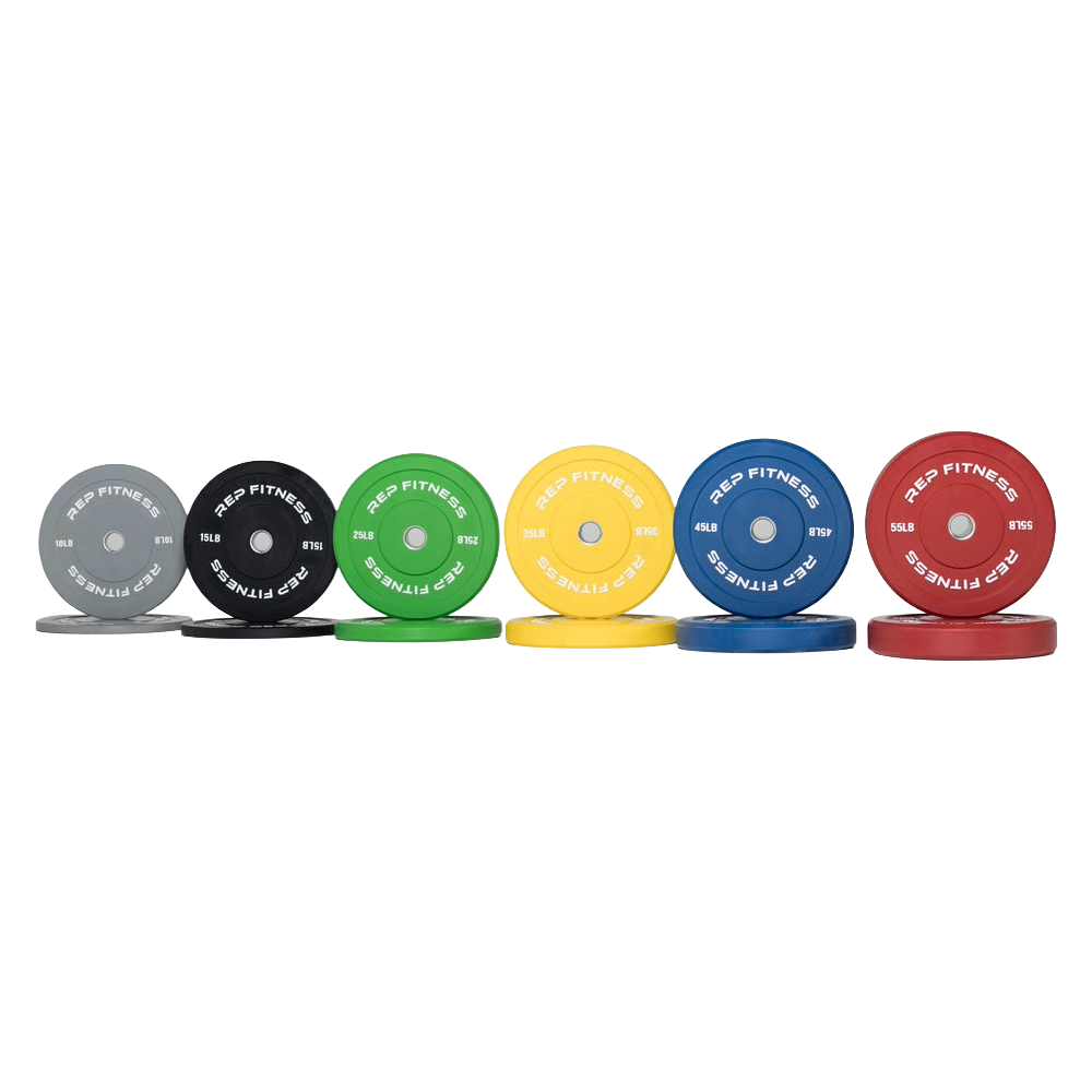 REP Fitness Weight Plates Coloured Bumper Plates (Pair)