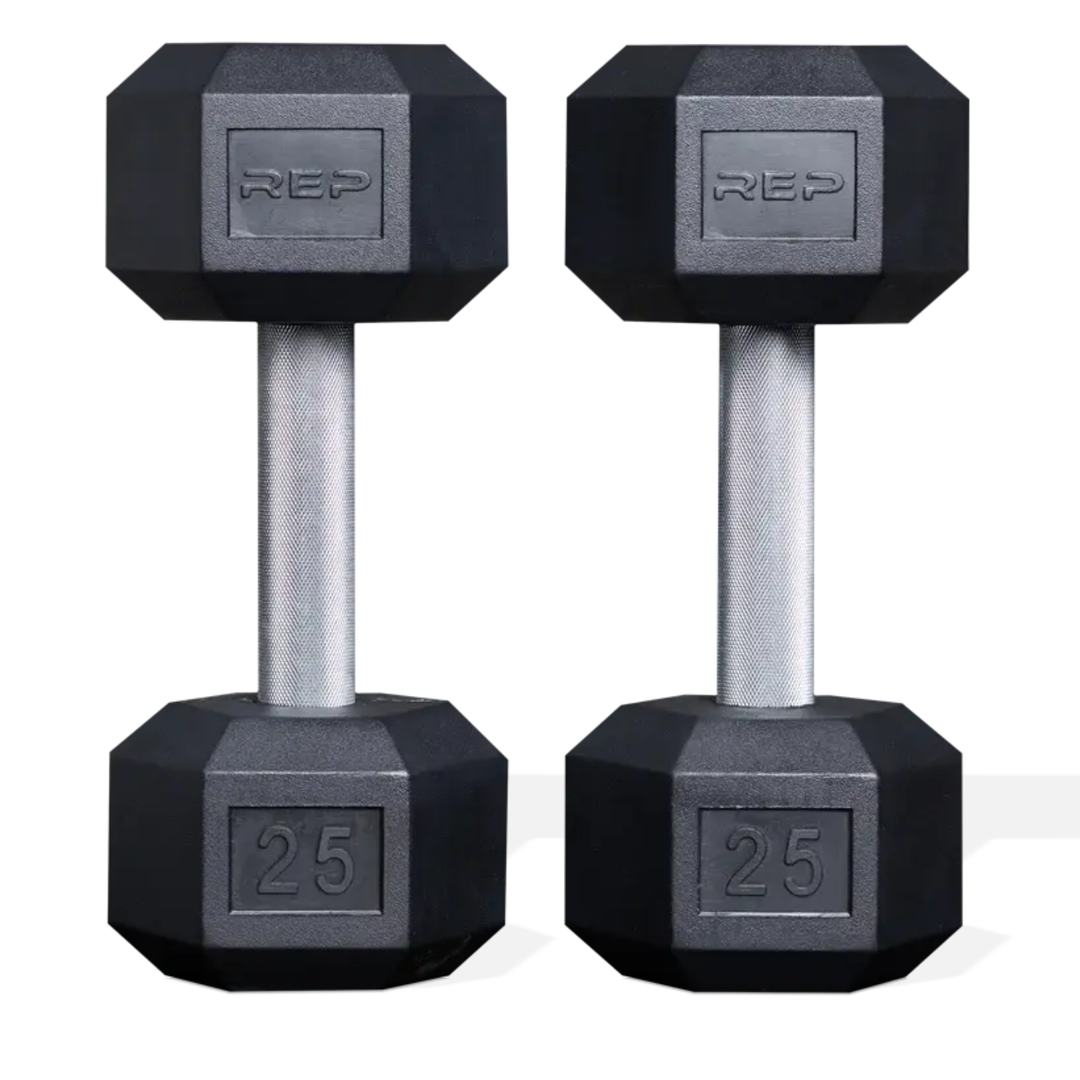 REP Fitness Dumbbells Hex Dumbbells (Pair)