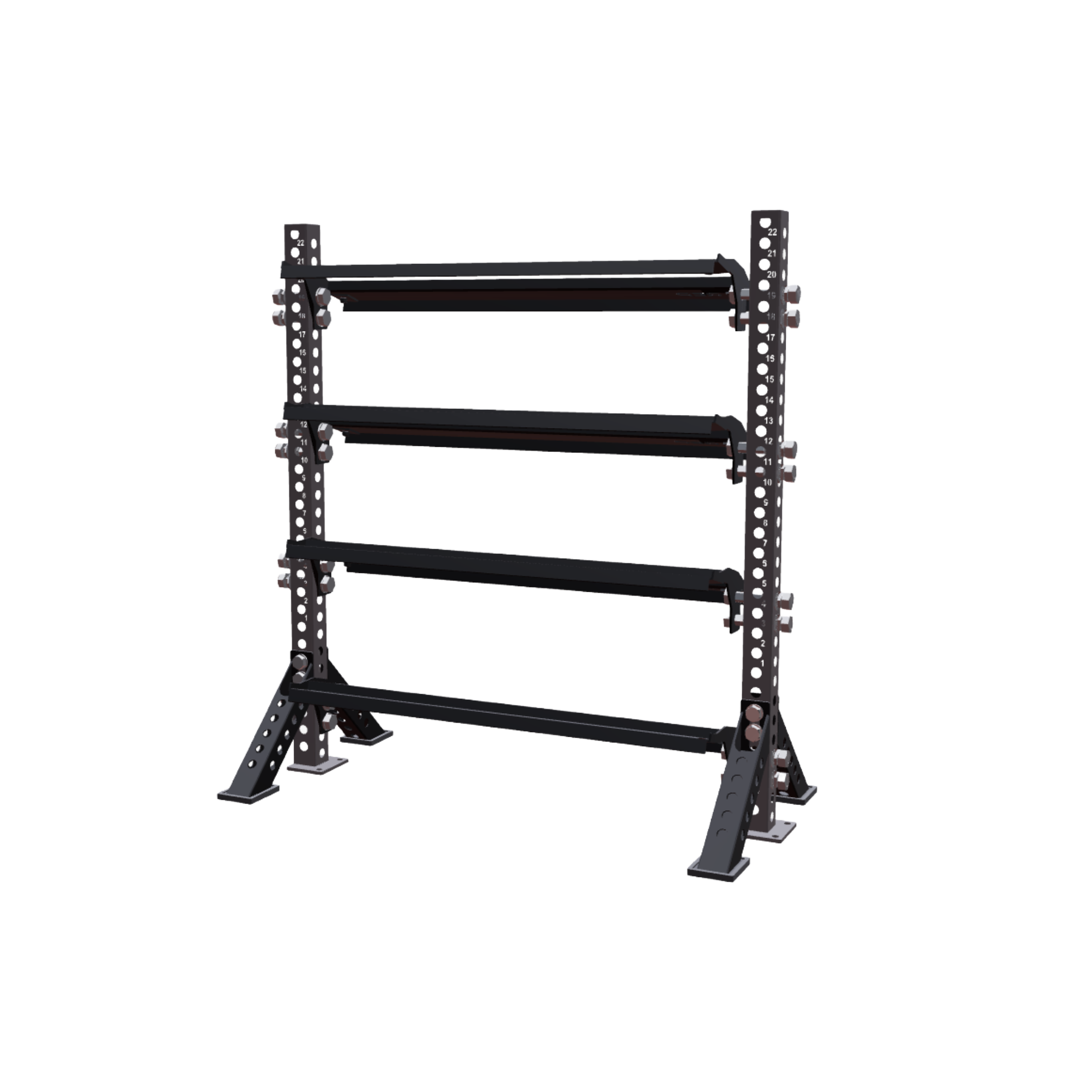 REP Fitness Storage Stand-Alone Unit / Matte Black Stand-Alone Modular Storage System 2.0