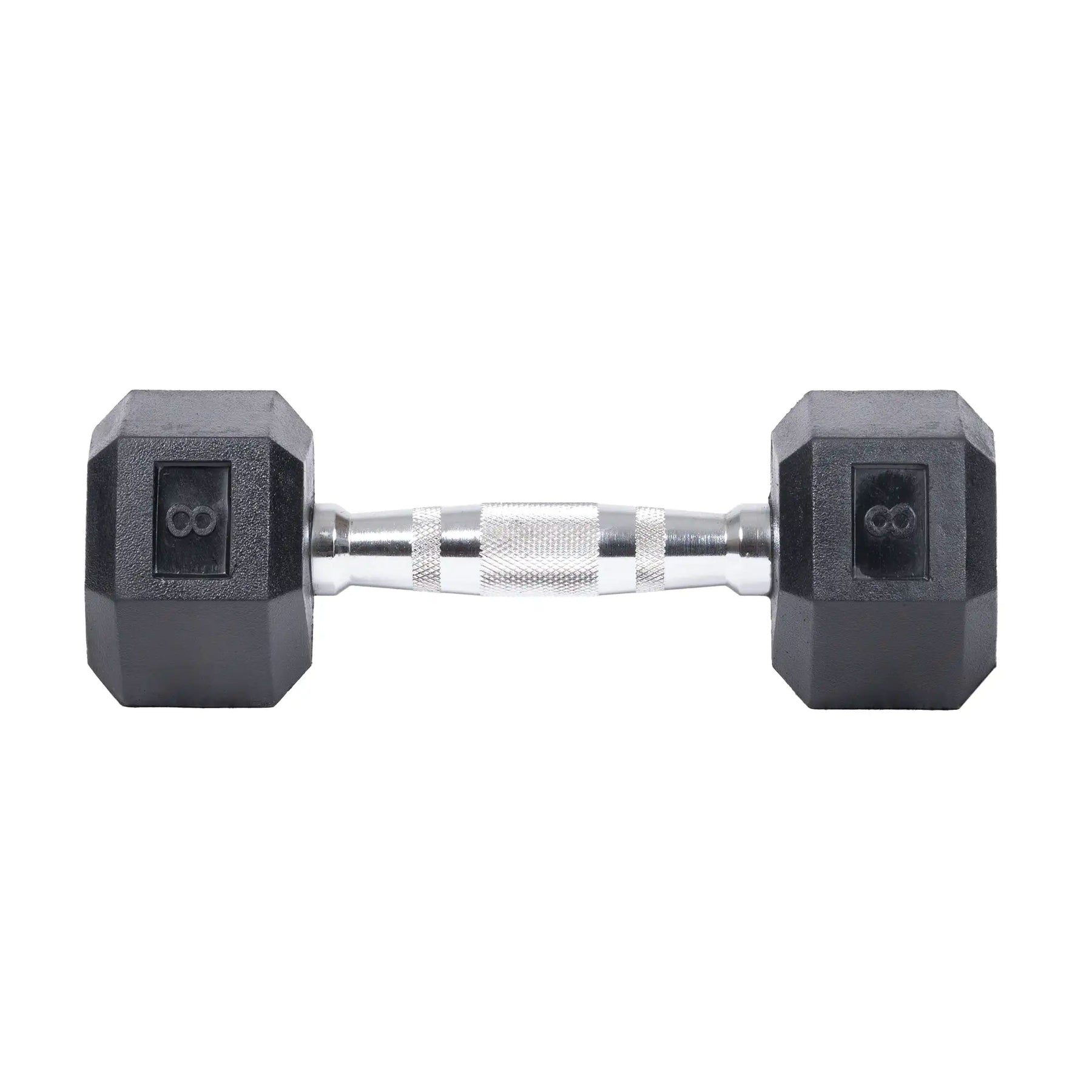 Dumbbells Hand Weights Set of 2 - Rubber Hex Chrome Handle Exercise &  Fitness Dumbbell for Home Gym Equipment Workouts Strength Training Free  Weights