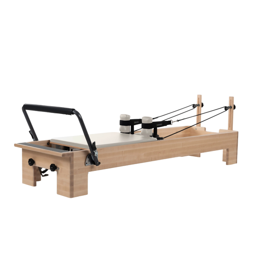 Balanced Body Reformers Adobe White / Revo Footbar - Revo Springbar Studio Reformer
