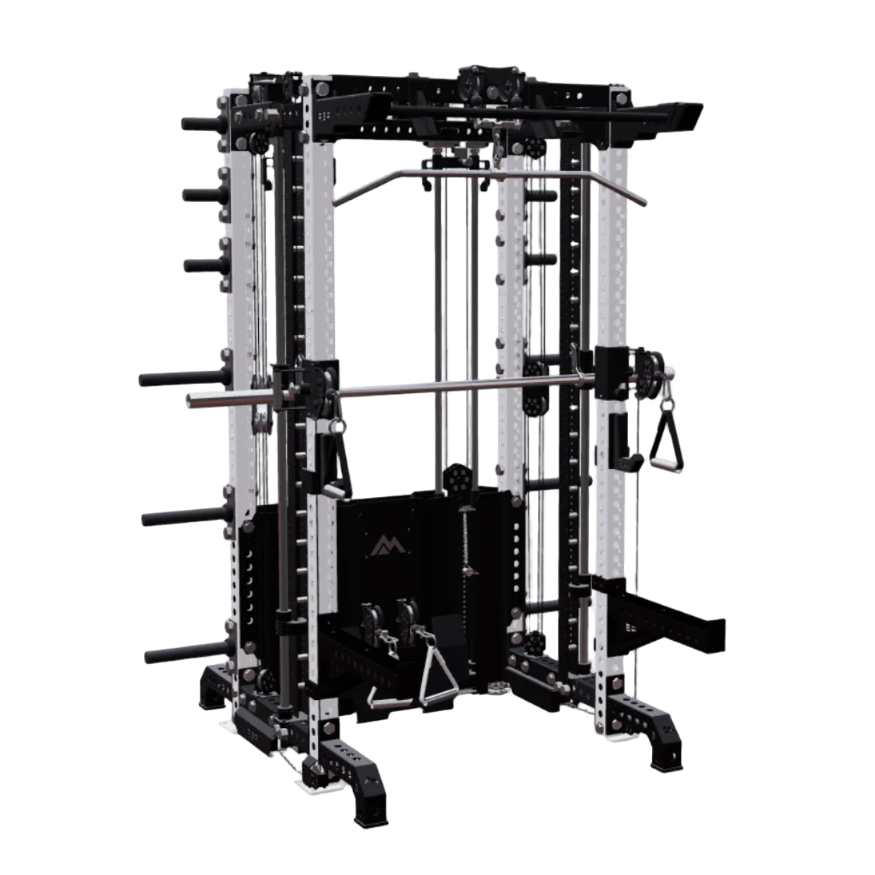 REP Fitness Functional Trainers 4-Post / 80" + 26" / White Summit All-In-One Trainer with Ares 2.0