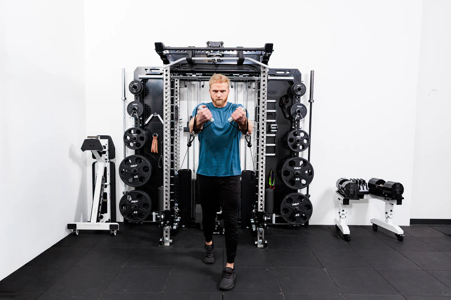 Everything A Full Gym Does, In One Footprint.
