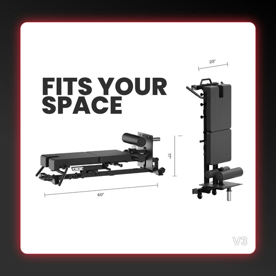 Apex Fitness Leg Machines Nordic Back Extension Machine V3