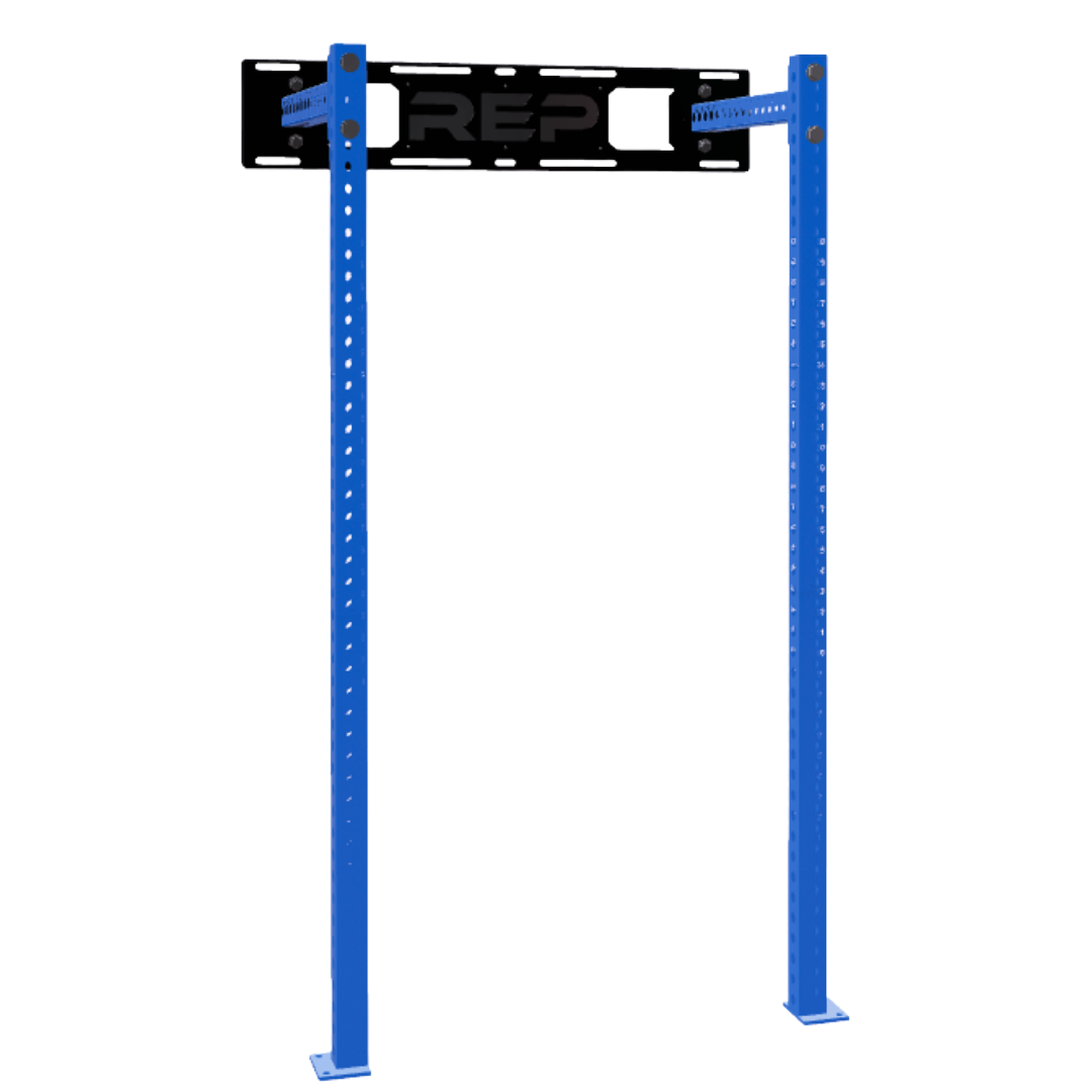 REP Fitness Power Racks 80" / Blue / 16" Wall-Mounted Fixed Rack Builder