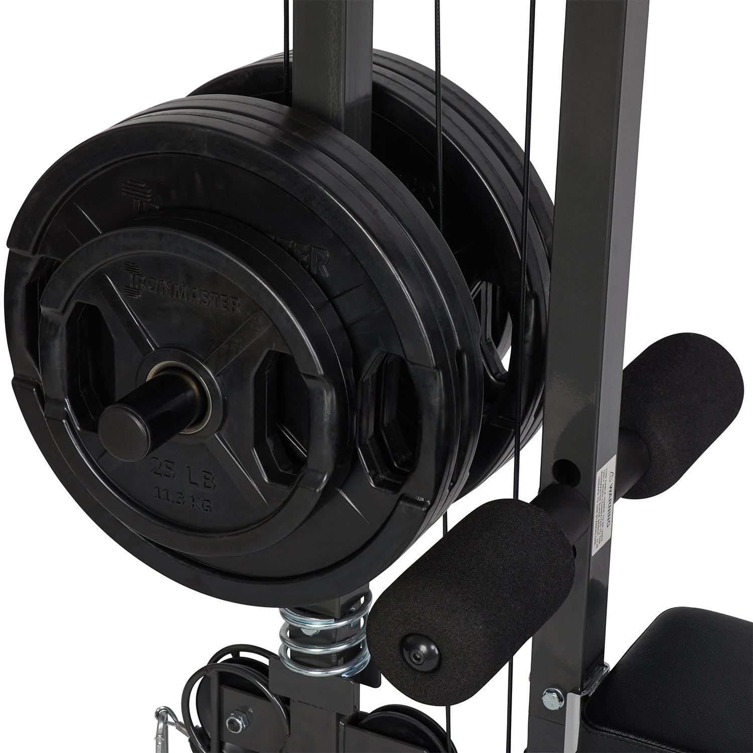 Ironmaster Bench Cable Tower V2 attachment