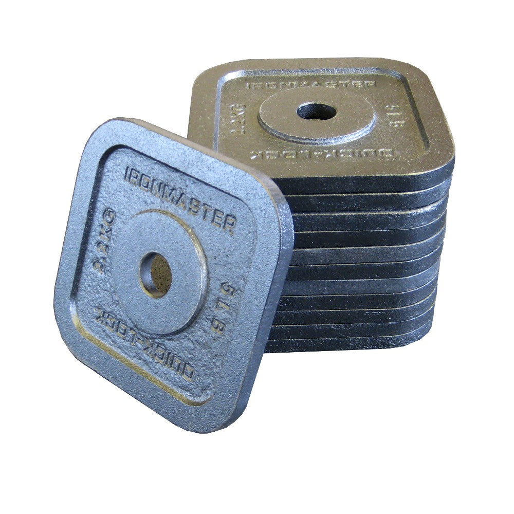 Ironmaster Adjustable Dumbbells Quick-Lock Adjustable Dumbbell System - 45 lbs