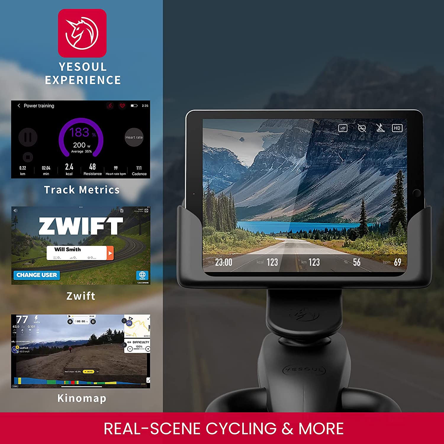 Yesoul Indoor Cycle S3 Smart Spin Bike