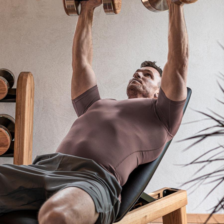 NOHrD NOHrD Walnut Weight Bench